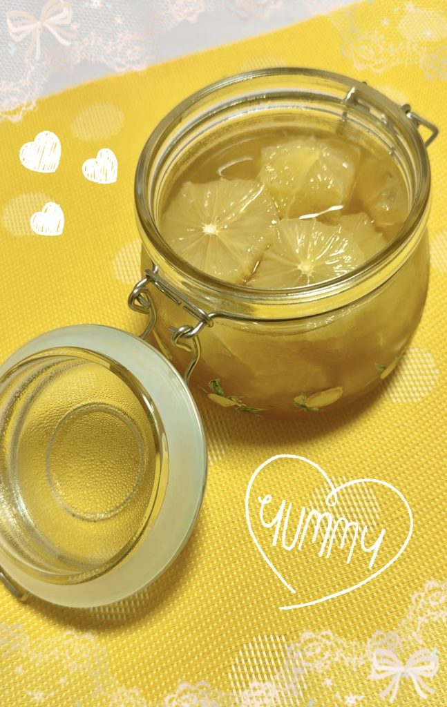 Lemon syrup recipe Completed photo1