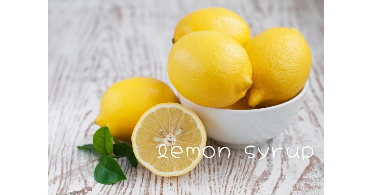 Lemon syrup