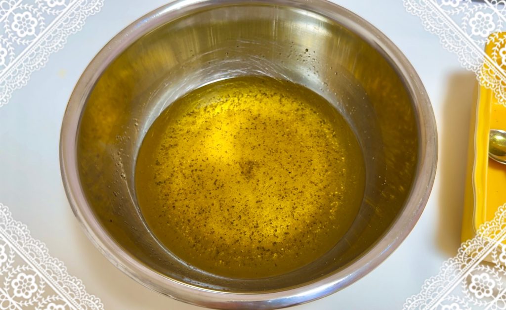 Making the Escabeche Marinade for Horse Mackerel