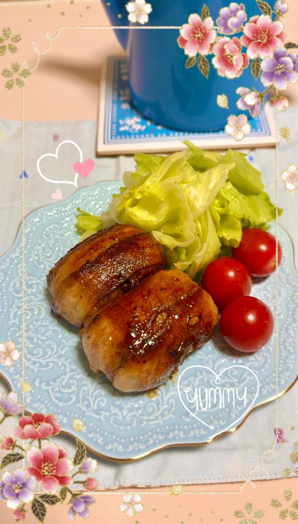 Perilla rice ball wrapped in meat
Completed photo1
