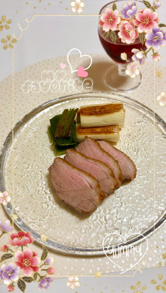Japanese-style braised duck loin Completed photo 1