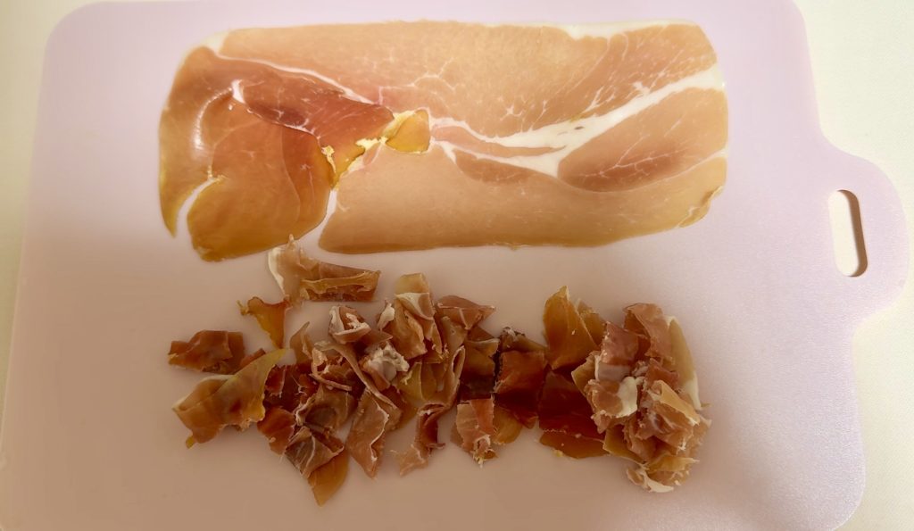 Elegant Chilled Prosciutto and Tomato Pasta How to make 1