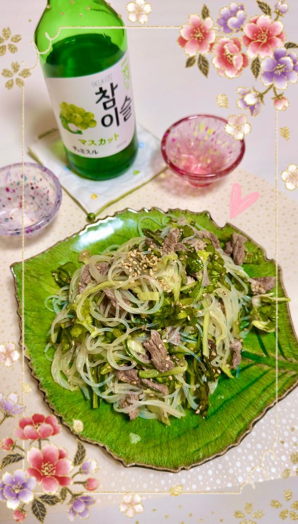 Chinese Glass Noodle Salad with Beef Completed photo1