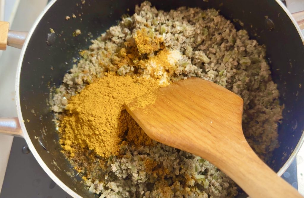 Light Vegetable Dry Curry (No Roux, Easy Recipe) How to make 4