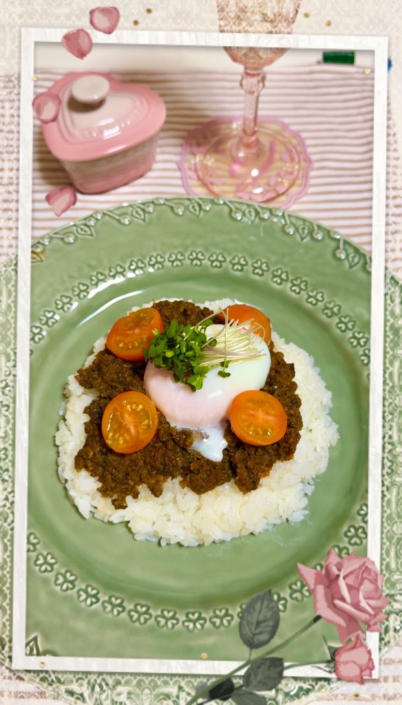 Light Vegetable Dry Curry (No Roux, Easy Recipe) Completed photo1