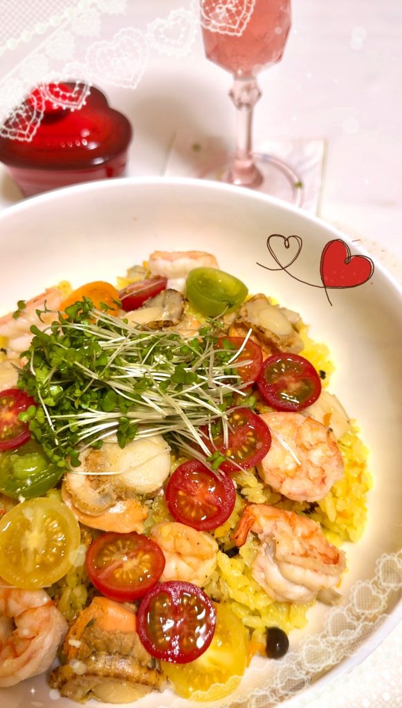 Easy Paella-Style Rice (One-Pot Recipe) Completed photo 2