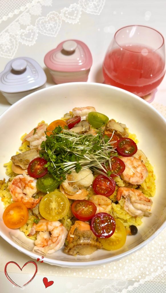 Easy Paella-Style Rice (One-Pot Recipe) Completed photo 1