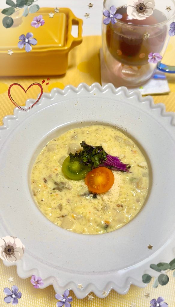 Easy Paella-Style Risotto (Quick Breakfast Idea) Completed photo1