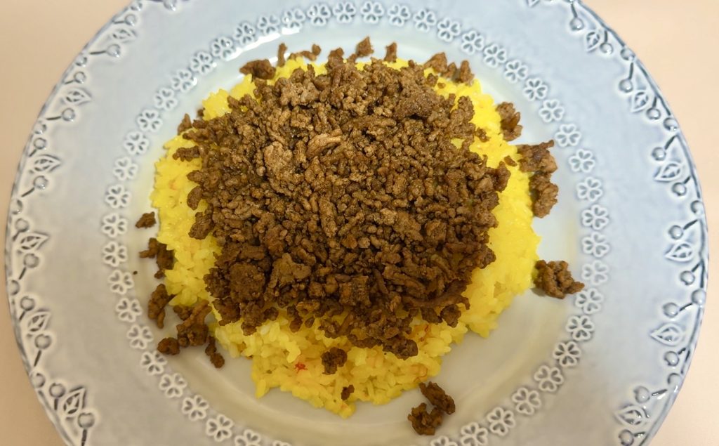 Salad-Style Taco Rice How to make 3