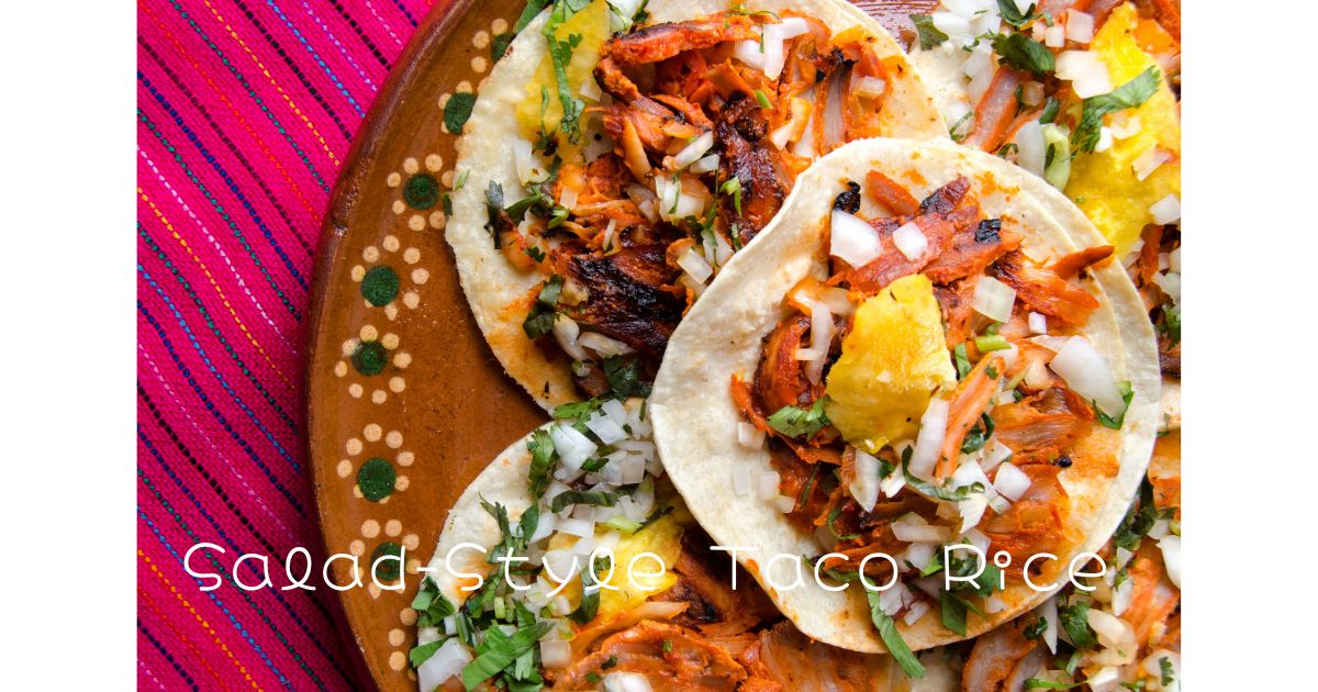 Salad-Style Taco Rice