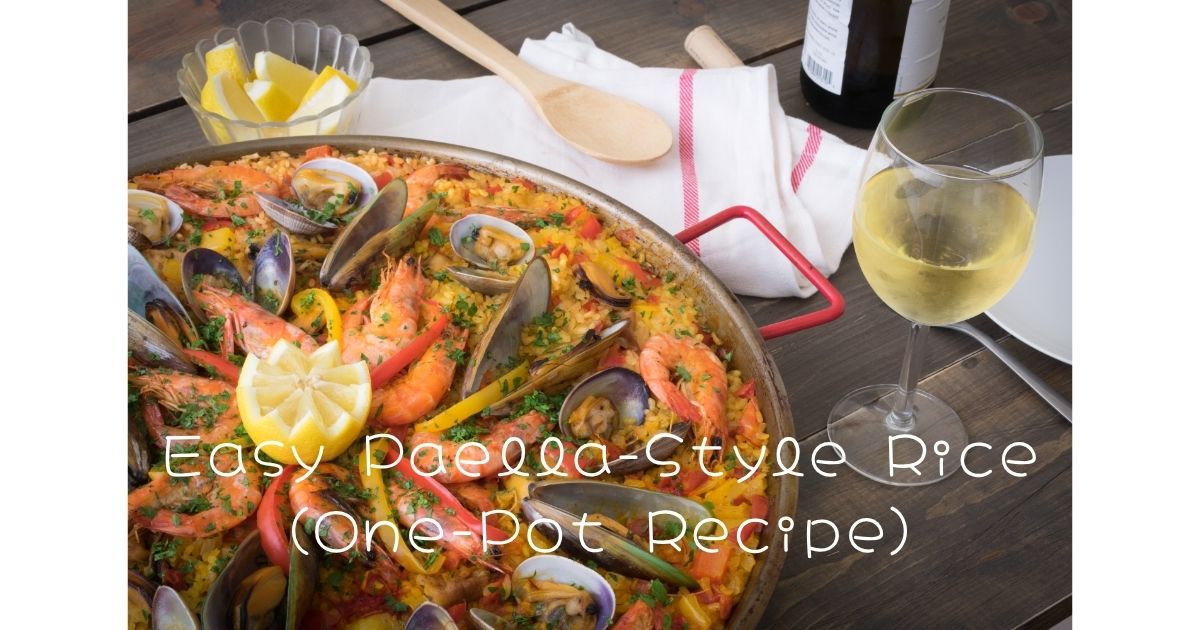Easy Paella-Style Rice (One-Pot Recipe)