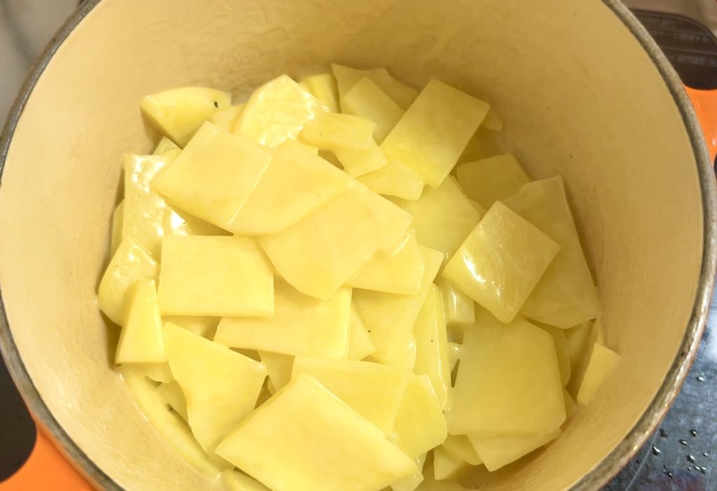 Creamy Vichyssoise Made with Leftover Pot-au-Feu Broth How to make 1
