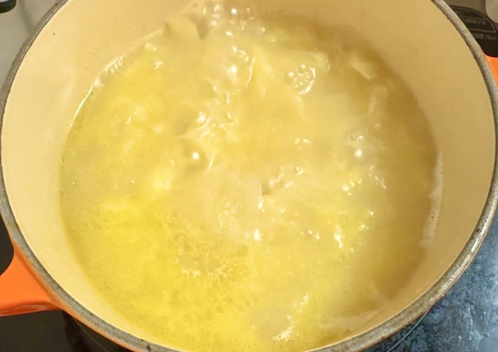 Creamy Vichyssoise Made with Leftover Pot-au-Feu Broth How to make 3